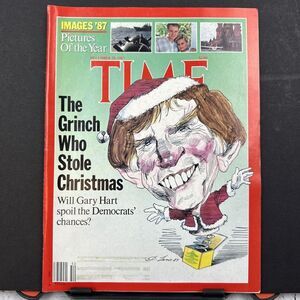 Time Magazine [December 28‎ 1987] Gary Hart Grinch Who Stole Christmas